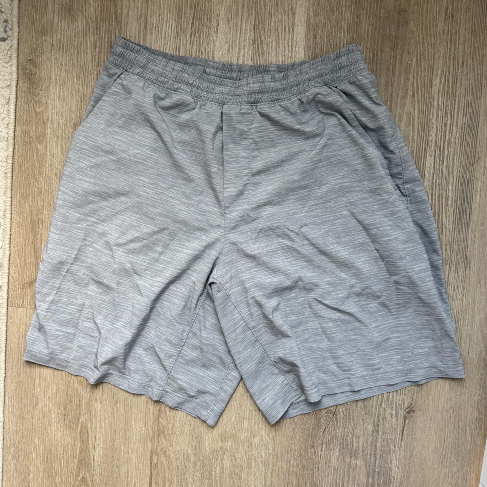 lululemon Men's Pace Breaker 7” shorts- Heathered Gray